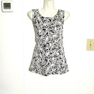 Antroplogie Vanessa Virginia textured peplum style top.